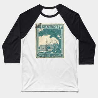 Palestine Stamp, 1920s Baseball T-Shirt